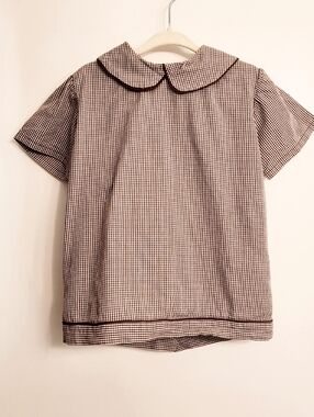 Nilly Beans Round Collar Shirt